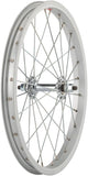 StaTru Single Wall Front Wheel 16 5/16 x 85mm Rim Brake Silver Clincher