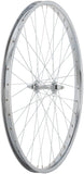 Sta-Tru, 26'' Taiwan Steel 36H Silver, Wheel, Front, 26'' / 559, Holes: 36, Bolt-on, 100mm, Rim