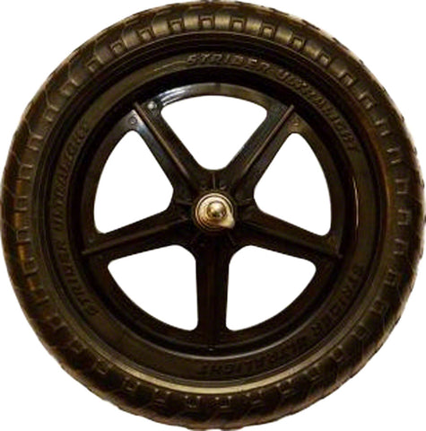 Strider Replacement Wheel: Ultralight 12 Black Sold as Each