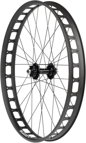 Quality Wheels Blizzerk Front Wheel - 26 QR x 135mm Pugsley 6-Bolt 32H Black