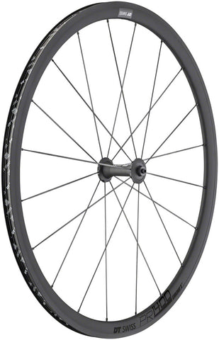 DT Swiss PR 1400 DICUT OXiC Front Wheel - 700 QR x 100mm Rim Brake Black