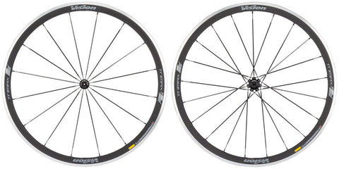 Vision Trimax 35 Wheelset 700 QR x 100/130mm Rim Brake HG 11 Black