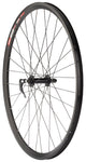 Sta-Tru Double Wall Front Wheel - 27.5 QR x 100mm Rim Brake Black Clincher