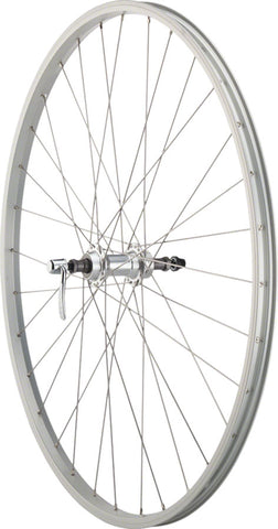 Quality Wheels Value Single Wall Series Rear Wheel - 700 QR x 135mm Rim Brake